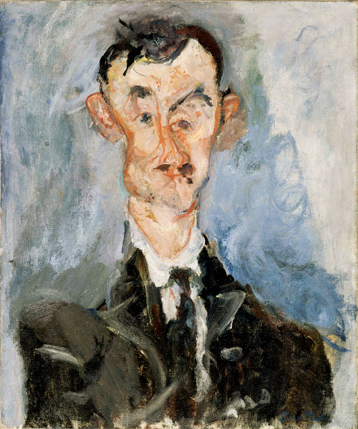  Chaim Soutine —— 埃米尔·勒的画像